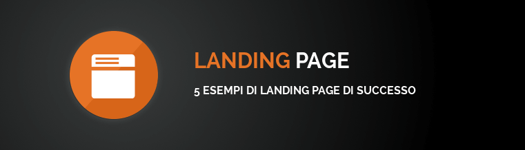 5 landing page esempi