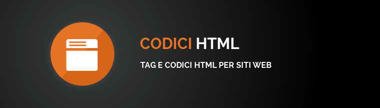 codici html