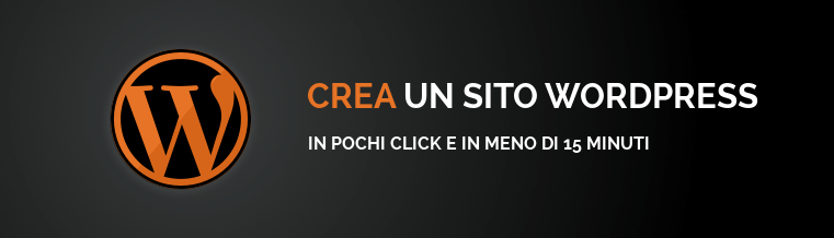 crea sito 15 minuti