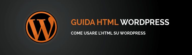 guida html wordpress