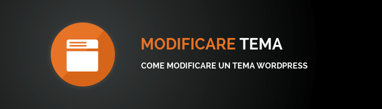 modificare tema wordpress