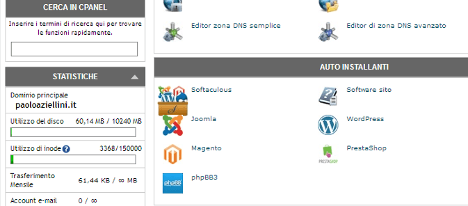 softaculous wordpress