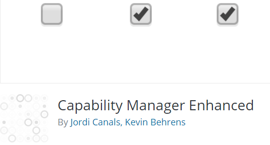 Capability Manager Enhanced